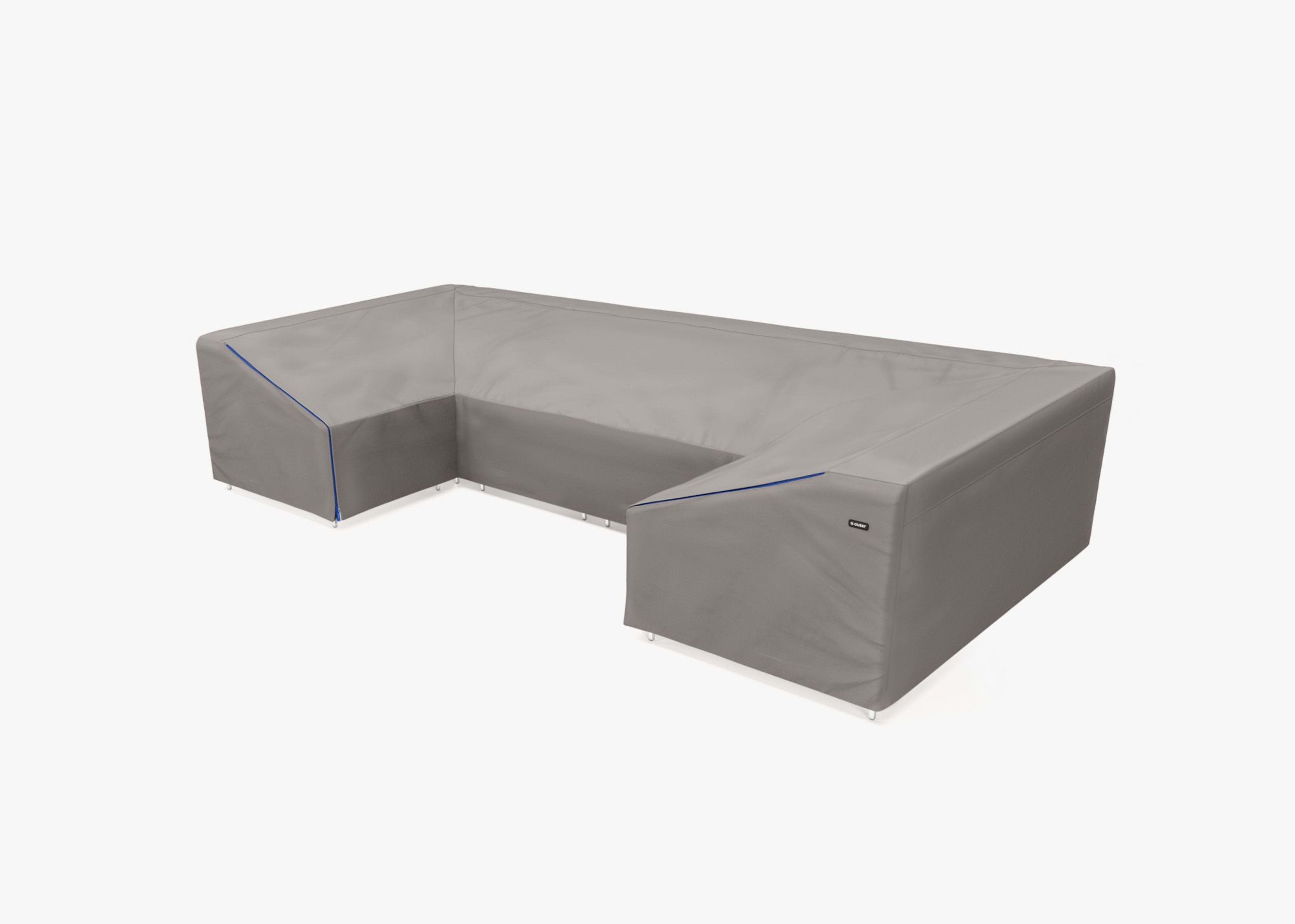 Cover for Wicker U Sectional - 6 Seat By Outer