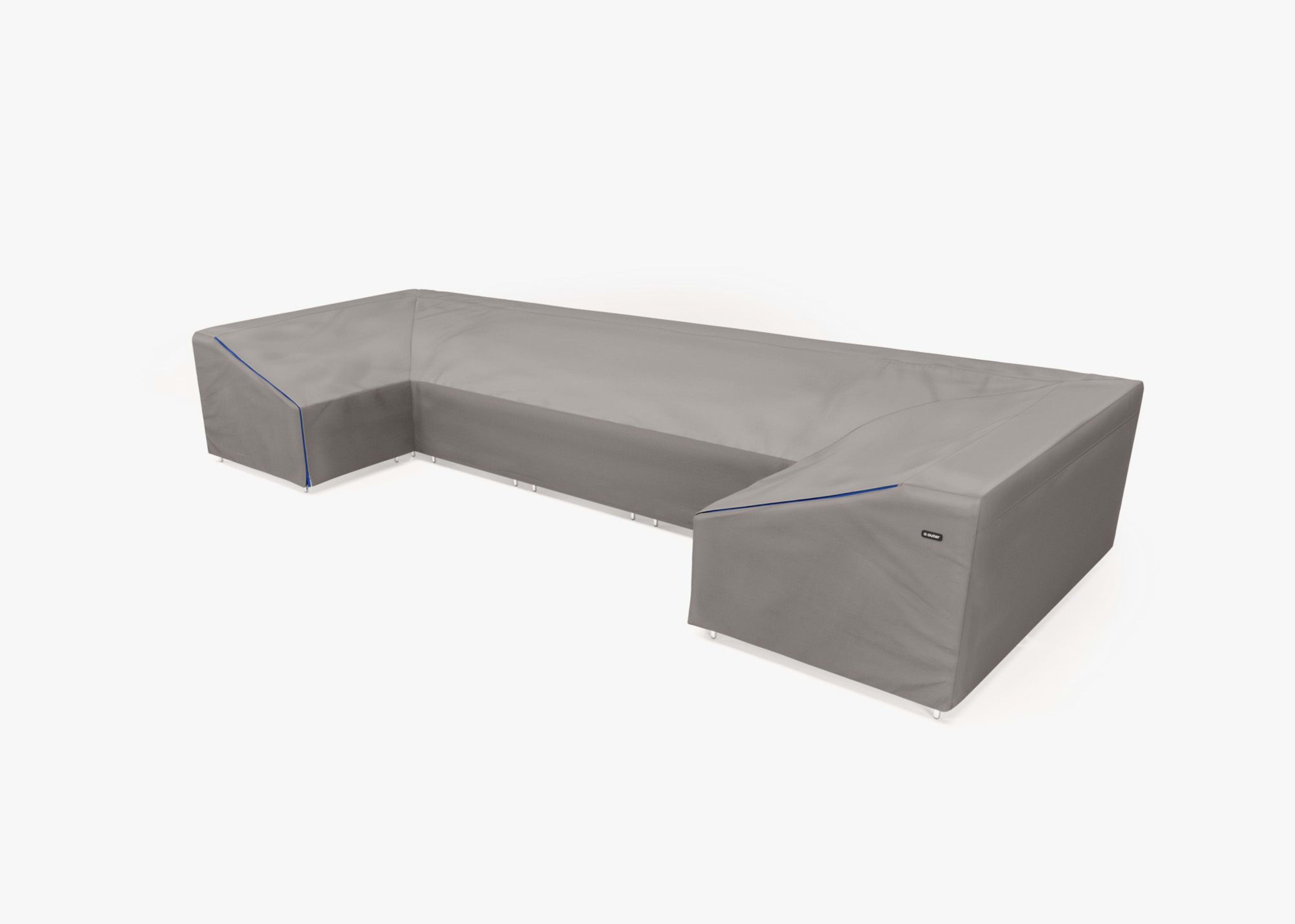 Cover for Wicker U Sectional - 7 Seat By Outer