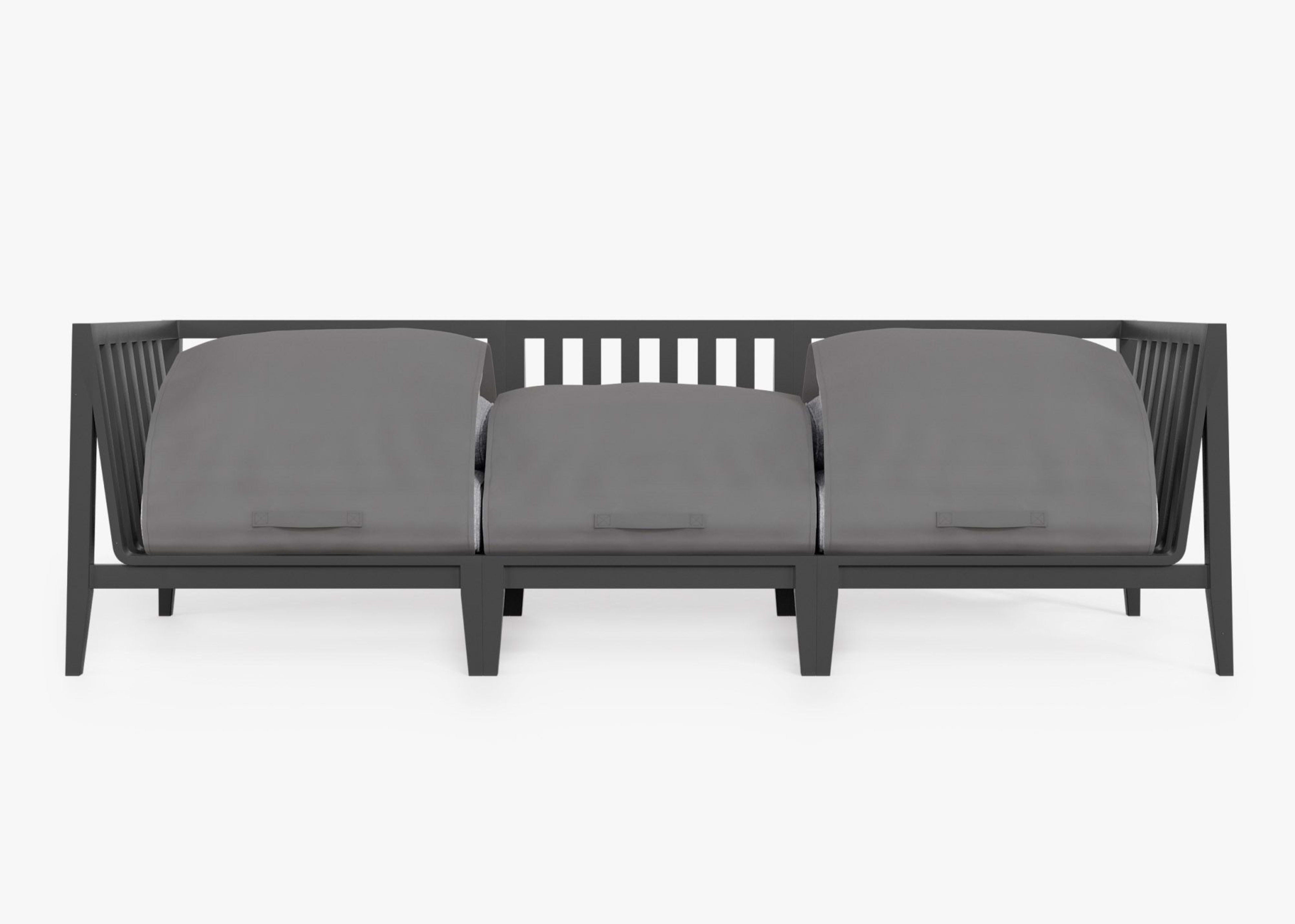 Aluminum Outdoor Sofa - 3 Seat outershell