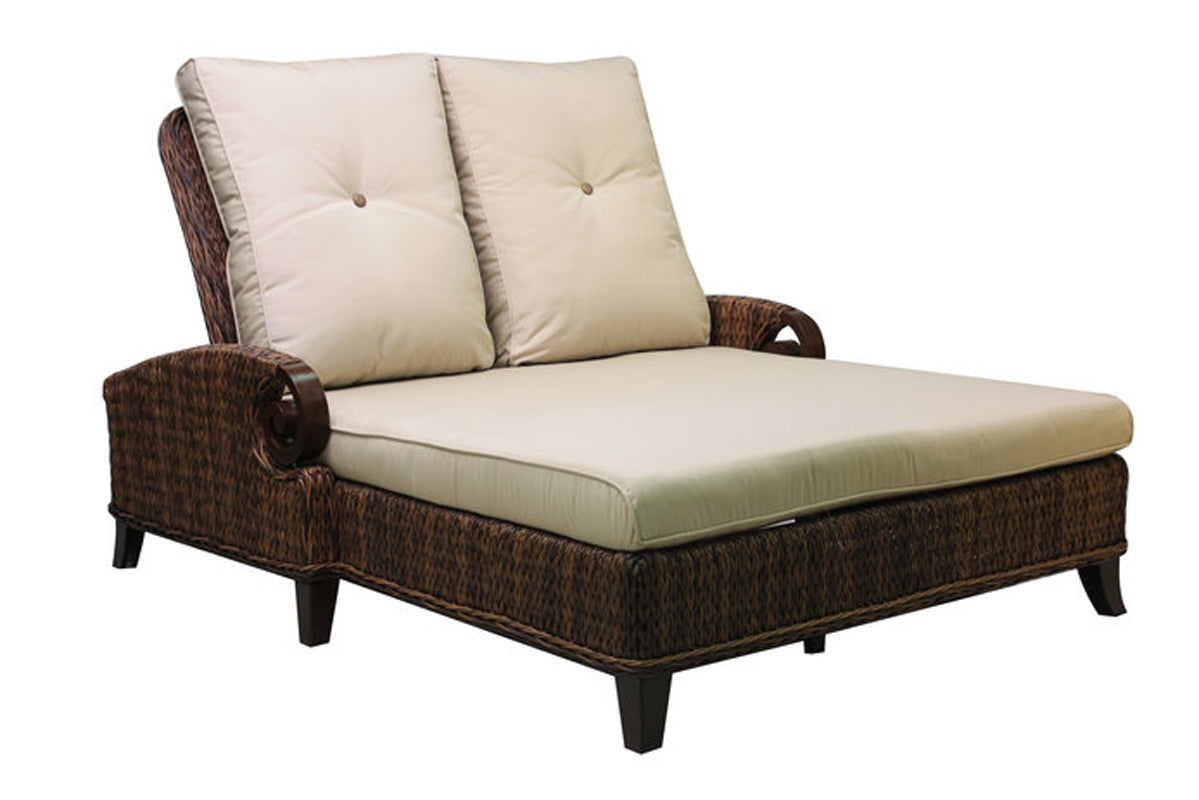 Antigua Double Adjustable Chaise by Patio Renaissance