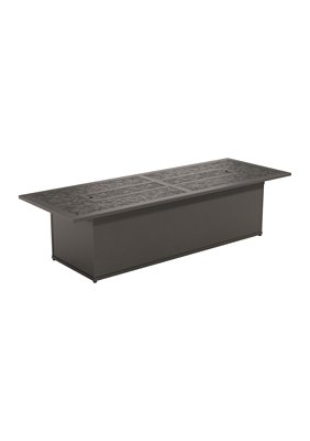Arazzo 75" x 27" Rectangular, 18" Height, Match Lit Fire Pit