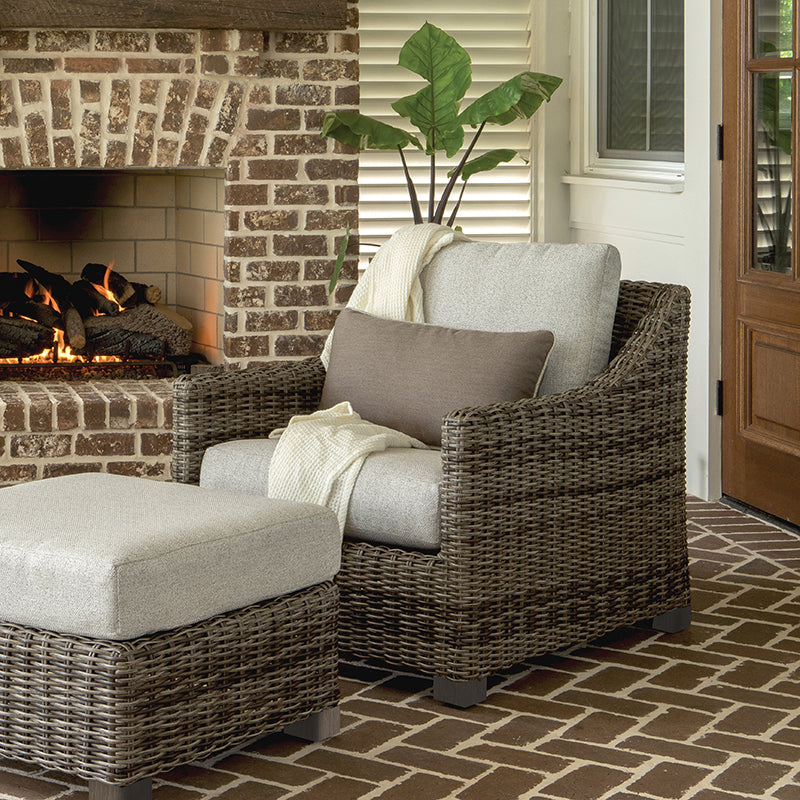 Avallon Ottoman by Ebel