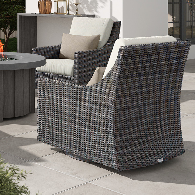 Avallon High Back Club Swivel Glider by Ebel