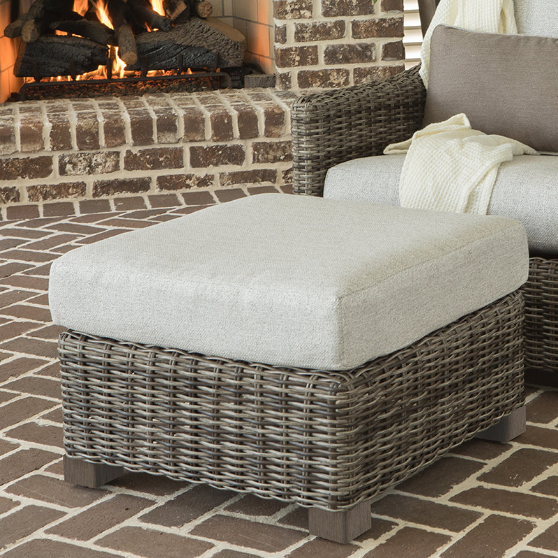 Avallon Ottoman by Ebel