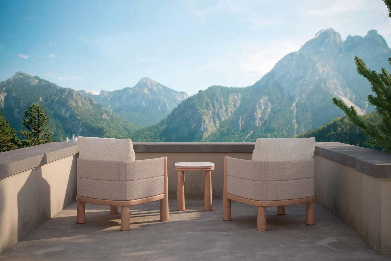 Biscayne Club Chair by Azurro Living