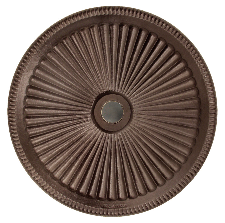 50LB Classic Round Cast Iron Base  by Treasure Garden