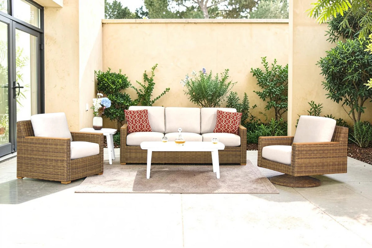 Basseterre DS swivel rocker by Patio Renaissance