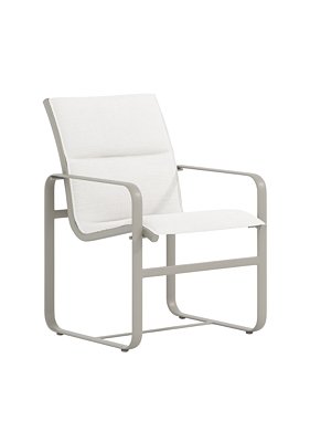 Brasilia Padded Sling, Dining Chair by Tropitone