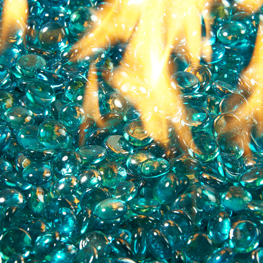 Outdoor Greatroom Fire Glass Gems - Thumbnail 2