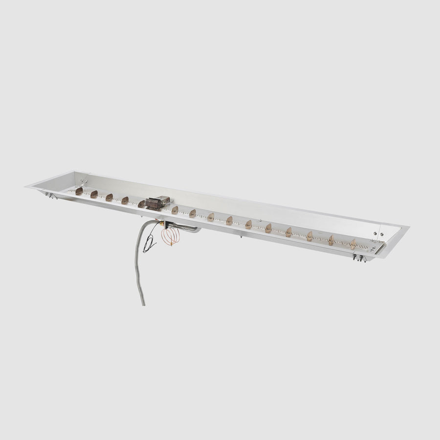 Crystal Fire Plus 12" Linear Gas Burner By The Outdoor Great Room