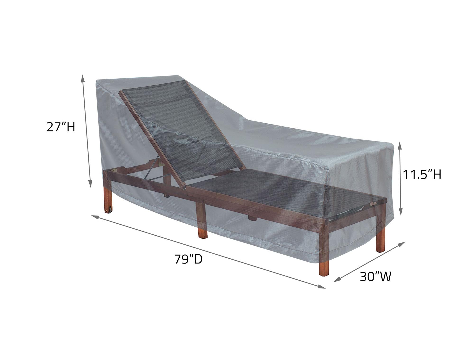 Chaise Lounge Cover Small - Thumbnail 2