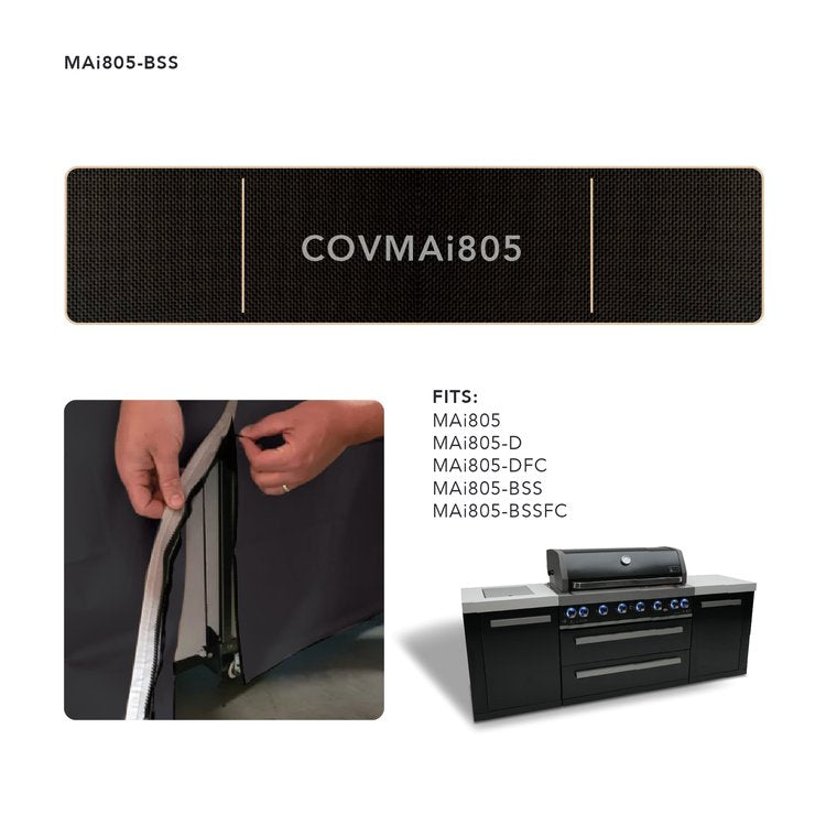 Cover for 6 Burner Island COVMAi805 by Mont Alpi