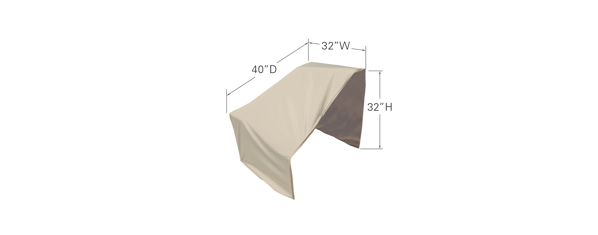 Modular Right End (Left Facing) Protective Cover