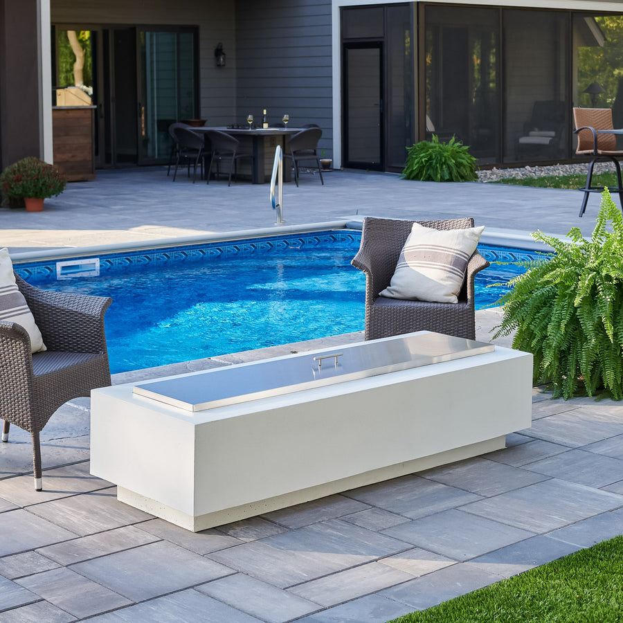 Cove Linear Gas Fire Pit Table 72"