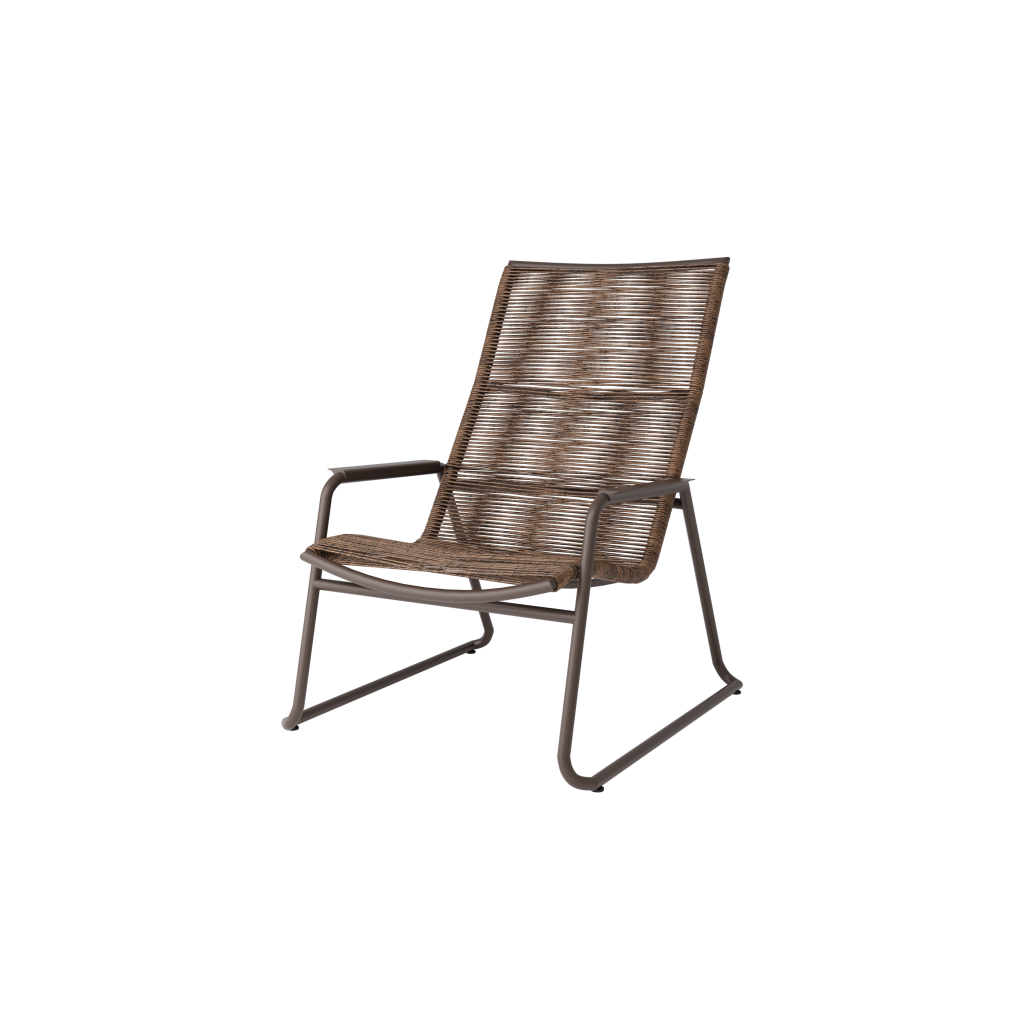 Cabana High Back Club Chair by Ebel