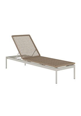 Cabana Club Rope Seat Armless Chaise Lounge by Tropitone
