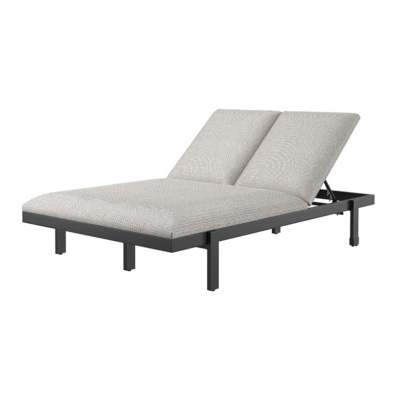 Caro Adjustable Double Chaise Lounge by Ebel