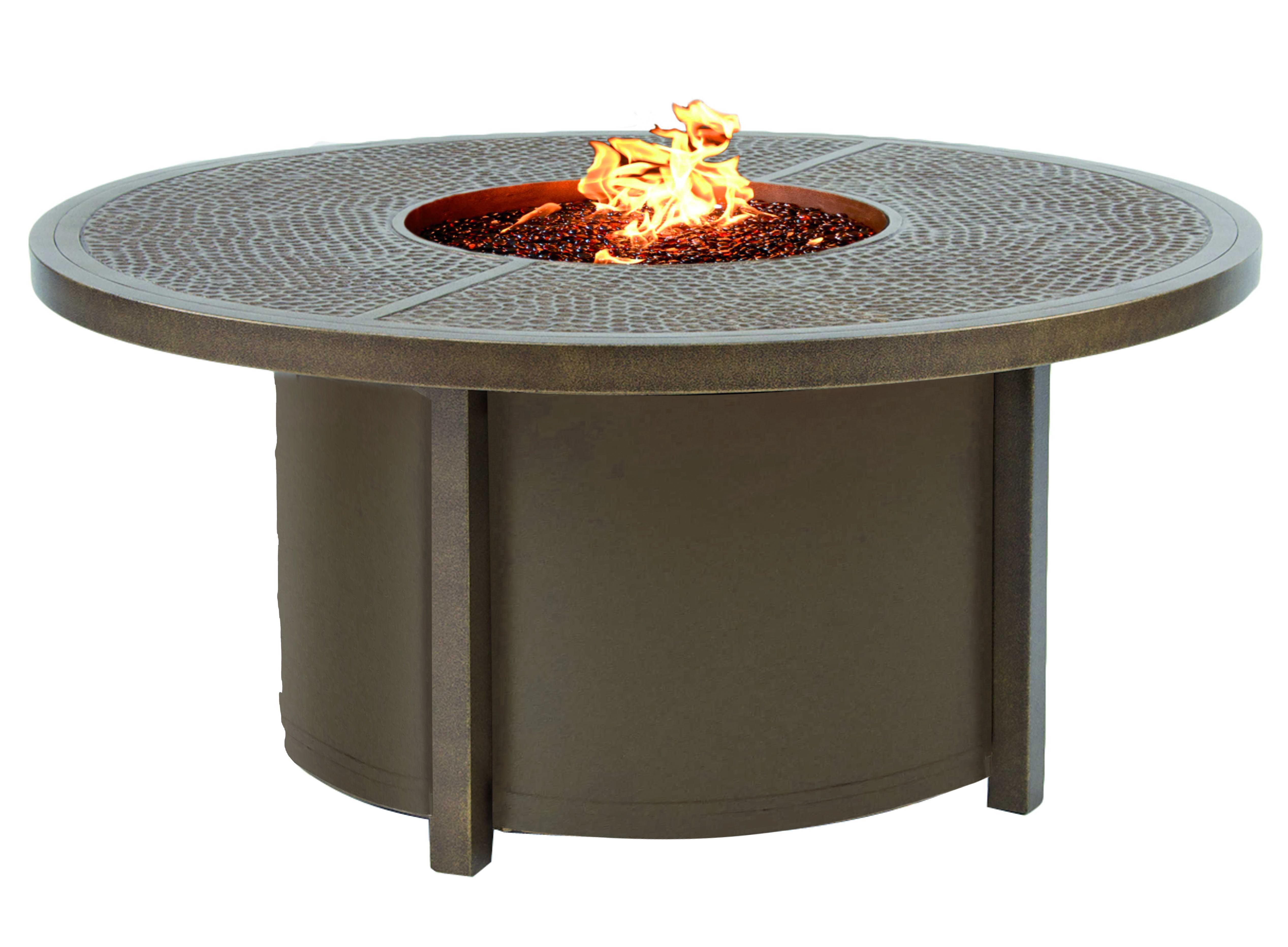Altra 49" Round Firepit Table By Castelle