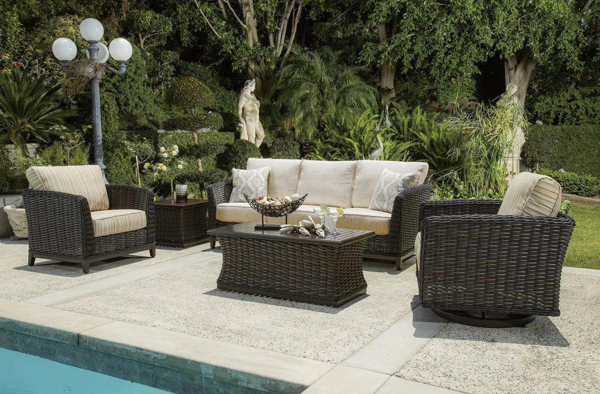 Catalina Woven Coffee Table by Patio Renaissance