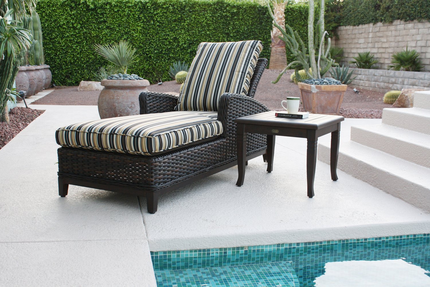 Catalina Single Adjustable Chaise by Patio Renaissance