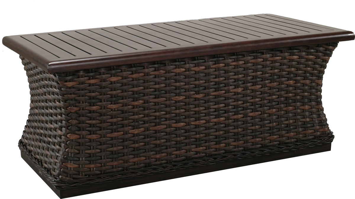 Catalina Woven Coffee Table by Patio Renaissance