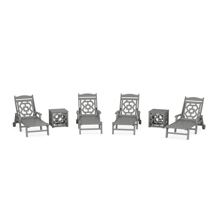 Chinoiserie 6-Piece Chaise Set by Pollywood