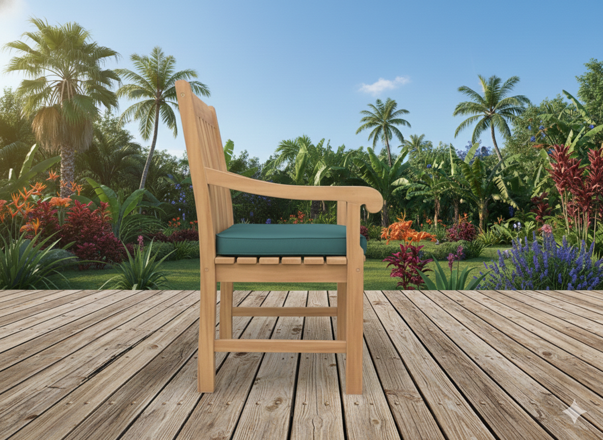 Custom Sunbrella® Dining Chair Cushion by Classic Patio