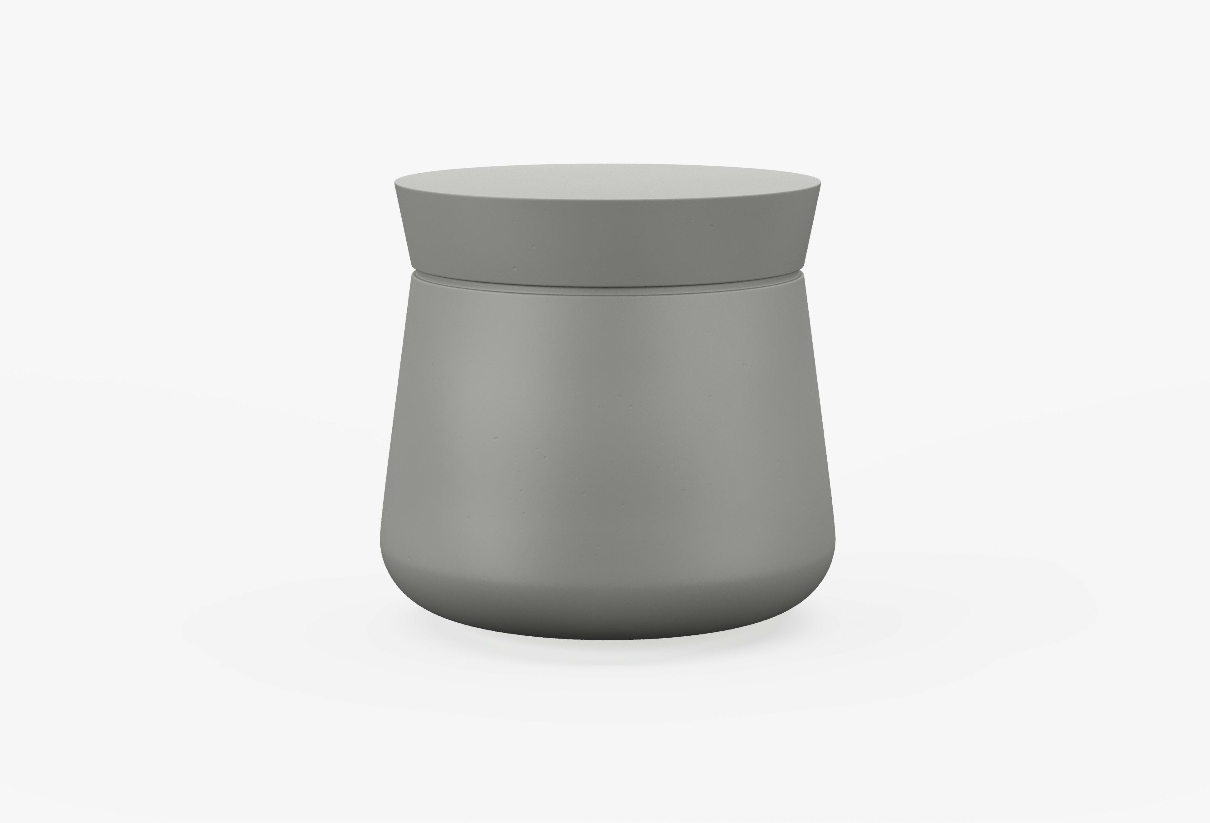 Round Concrete Outdoor Side Table By Outer
