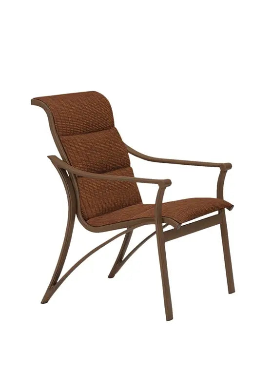 Corsica Padded Sling Dining Chair by Tropitone