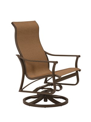 Corsica Sling Swivel Action Lounger by Tropitone