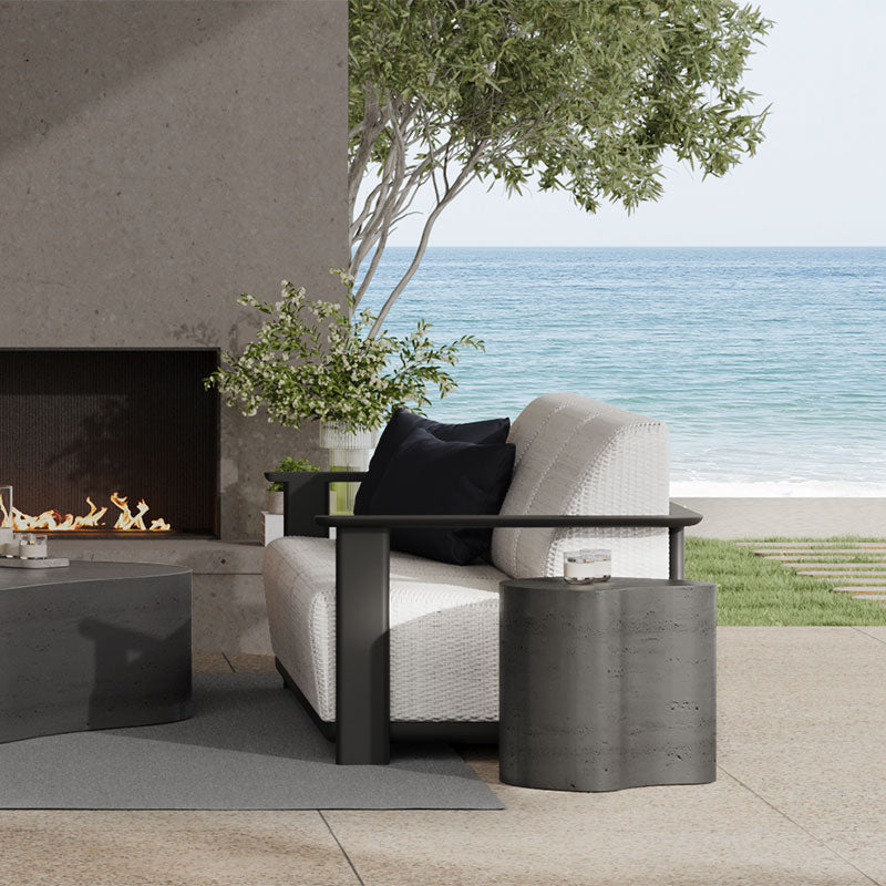 Corte Padded Sofa by Ebel