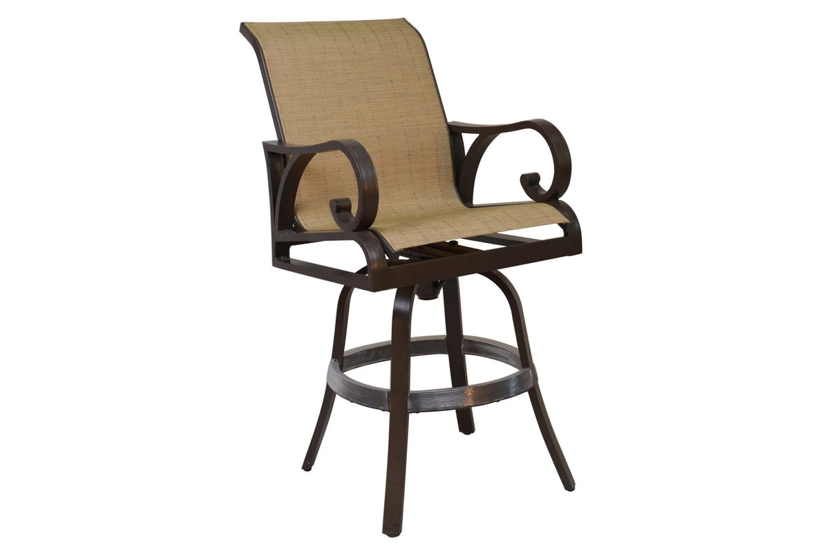 Key Largo Swivel Bar Chair by Patio Renaissance