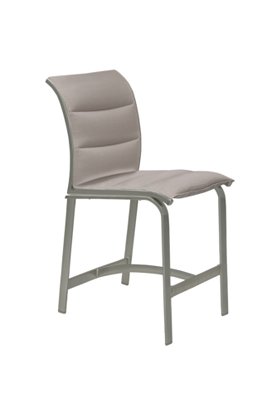 Elance Padded Sling Armless Stationary Bar Stool by Tropitone