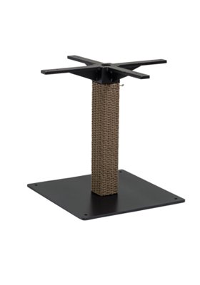 Evo Woven Pedestal Dining Table Base