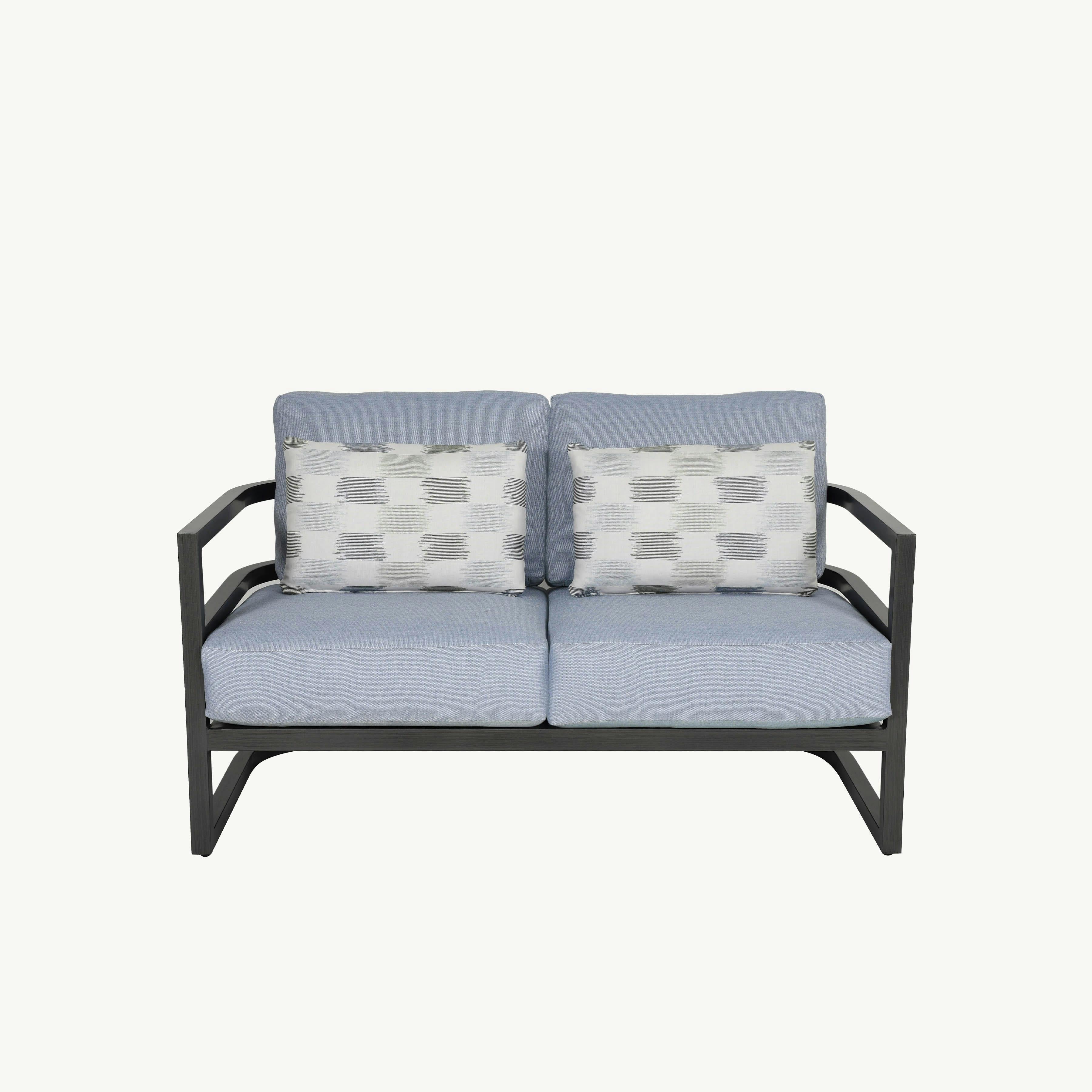 Gala Cushioned Loveseat By Castelle