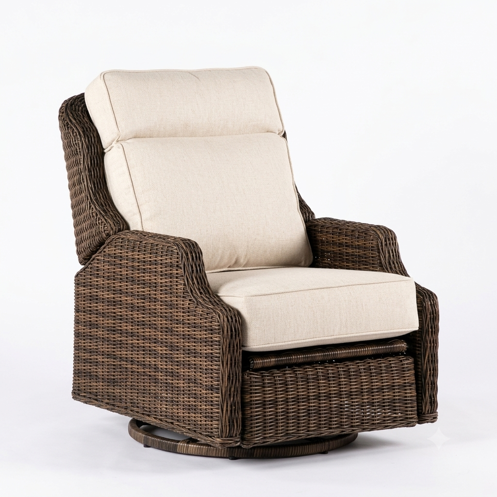 Monticello Swivel Recliner by Patio Renaissance