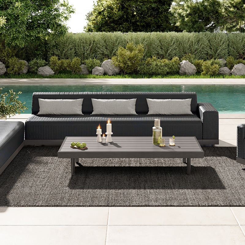 Grande Padded Armless 105″ Sofa Section by Ebel