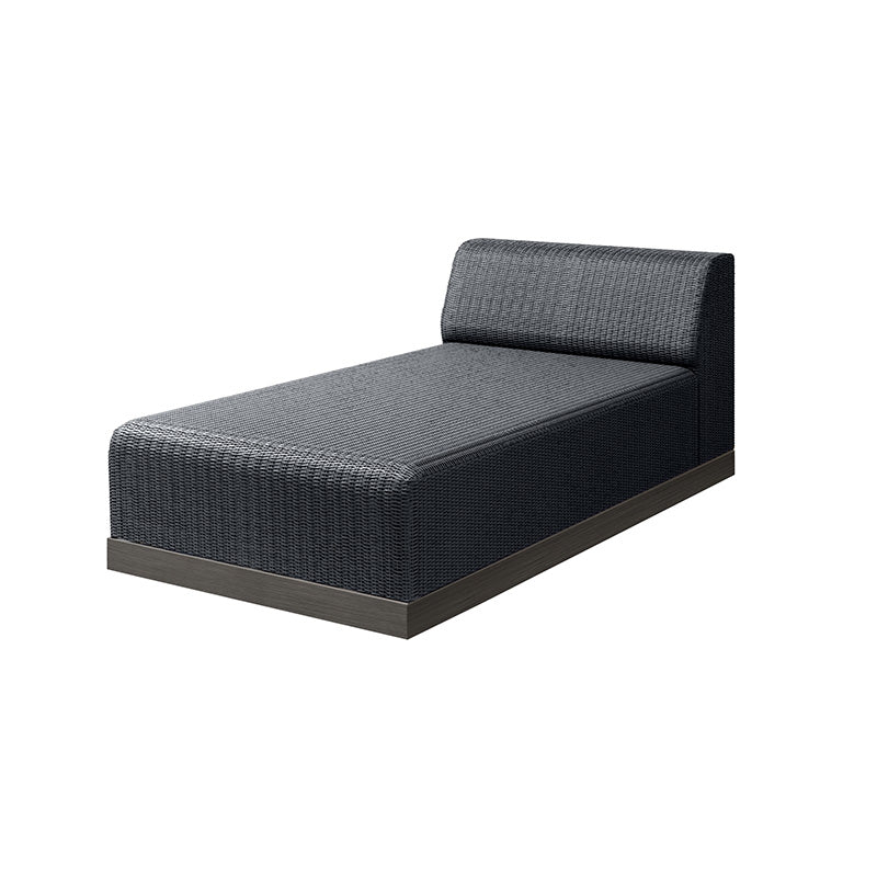 Grande Padded Armless Chaise Section by Ebel