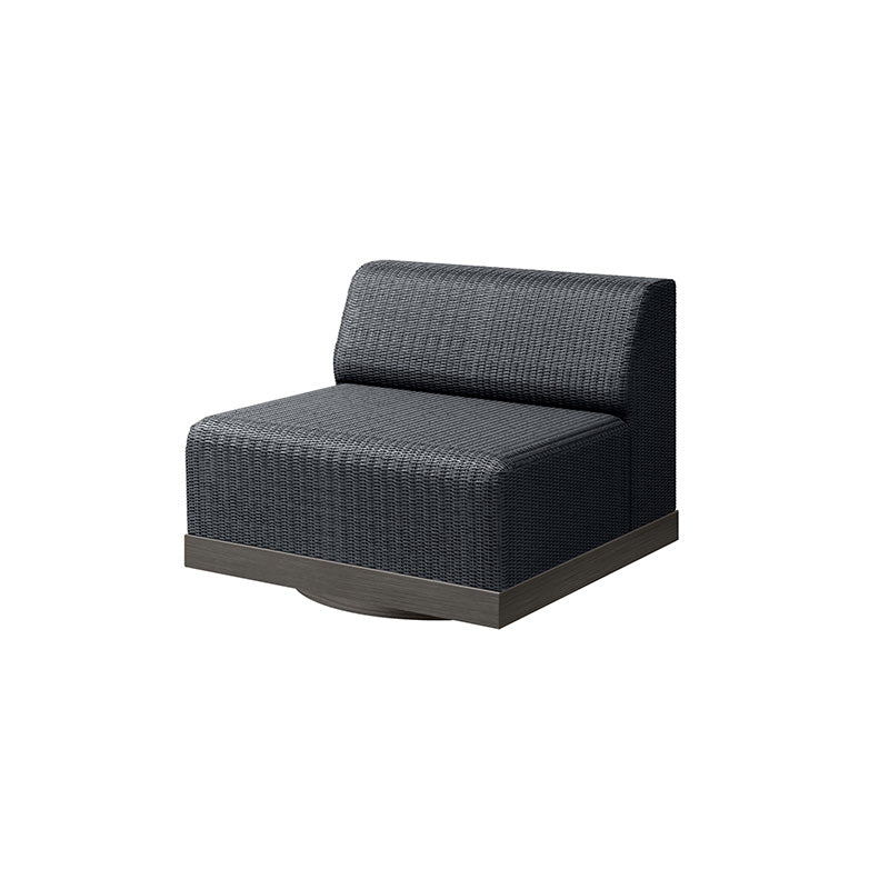 Grande Padded Armless Swivel Chair by Ebel