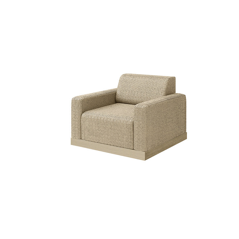 Grande Padded Club Chair by Ebel