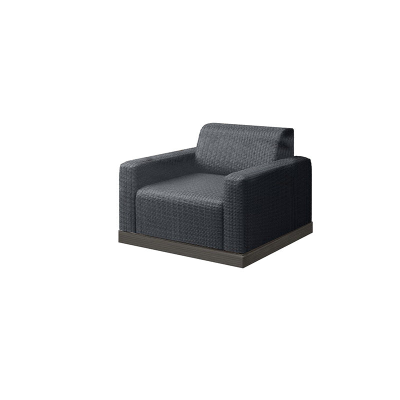 Grande Padded Club Chair by Ebel