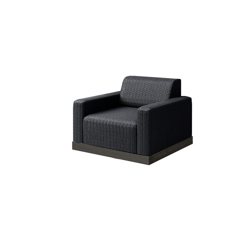 Grande Padded Club Swivel Chair by Ebel