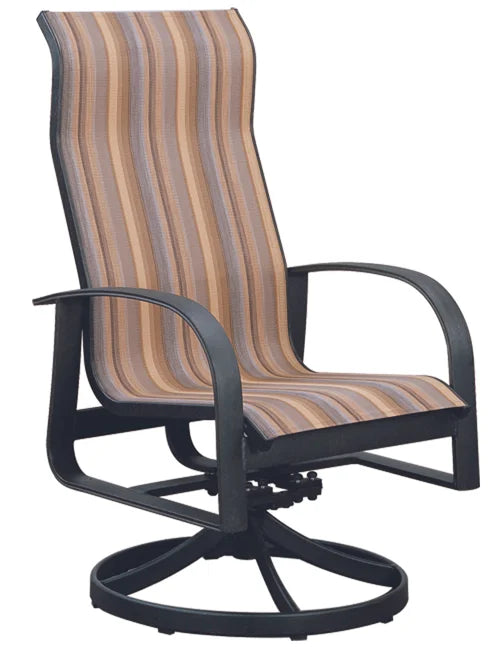 Hermosa HB dining Swivel Rocker by Patio Renaissance