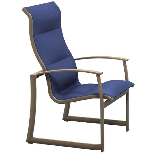 Mainsail High Back Dining Chair Replacement Padded Sling by Tropitone