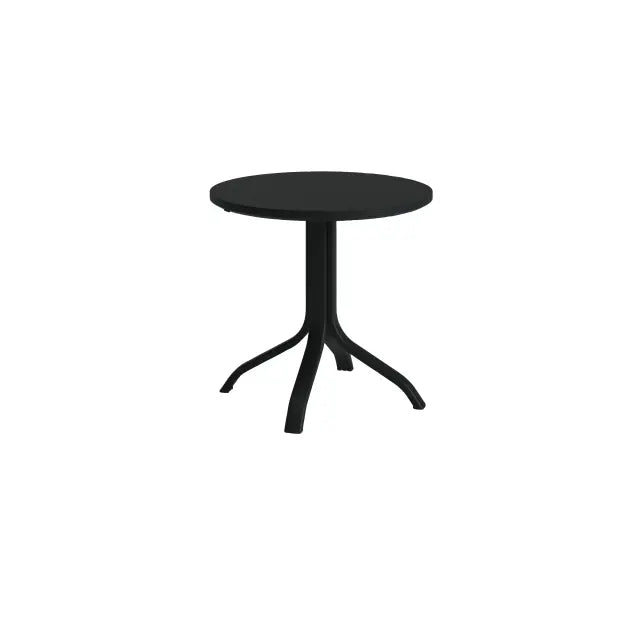 Horizon Solid 30" Round KD Pedestal Dining Table by Tropitone