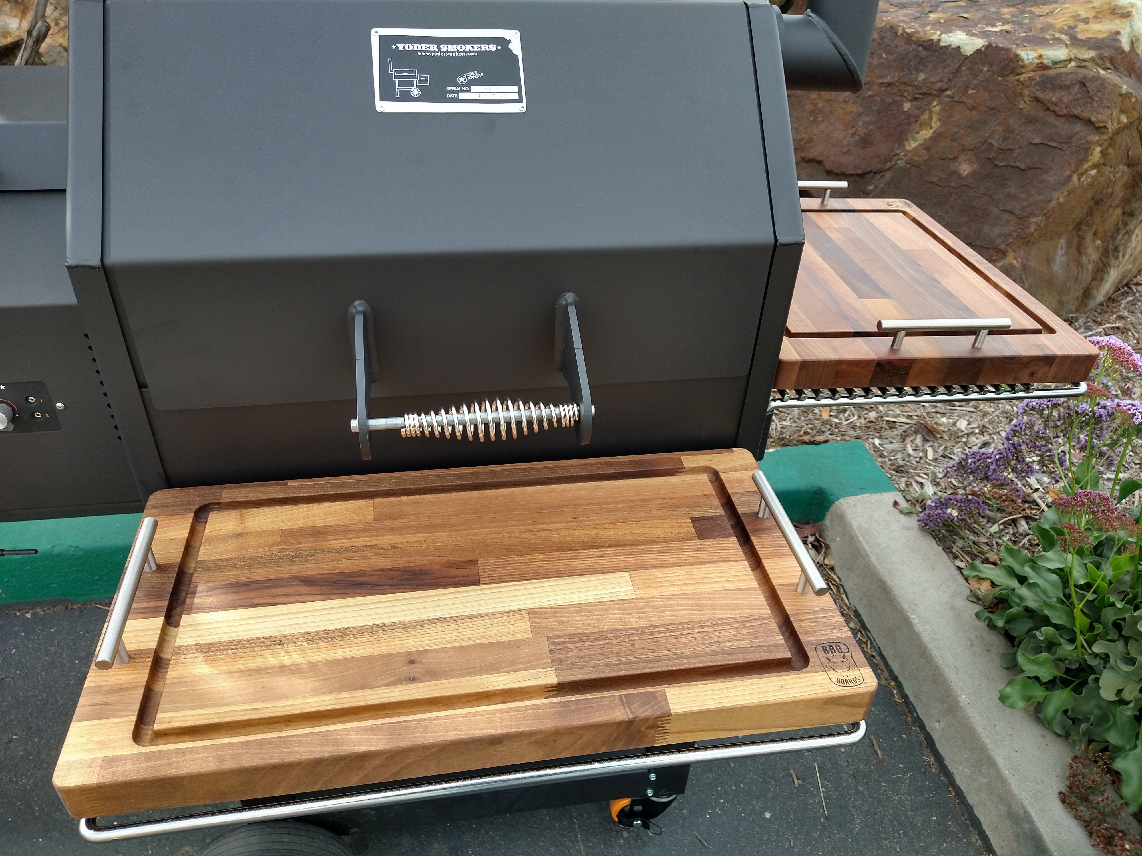 BBQ Boards, Yoder YS480 Pair, Front & Side Boards - Thumbnail 4