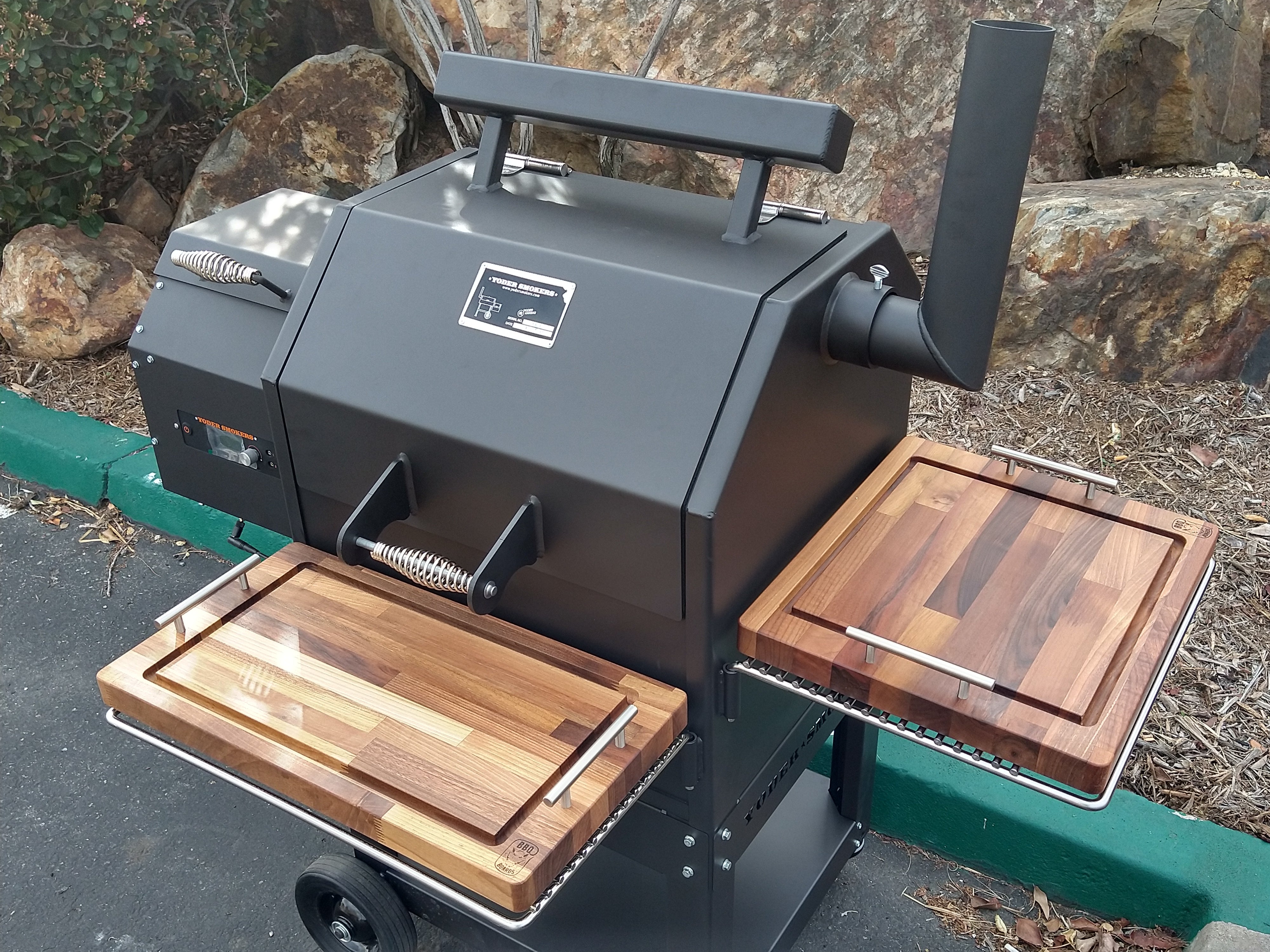 BBQ Boards, Yoder YS480 Pair, Front & Side Boards - Thumbnail 5