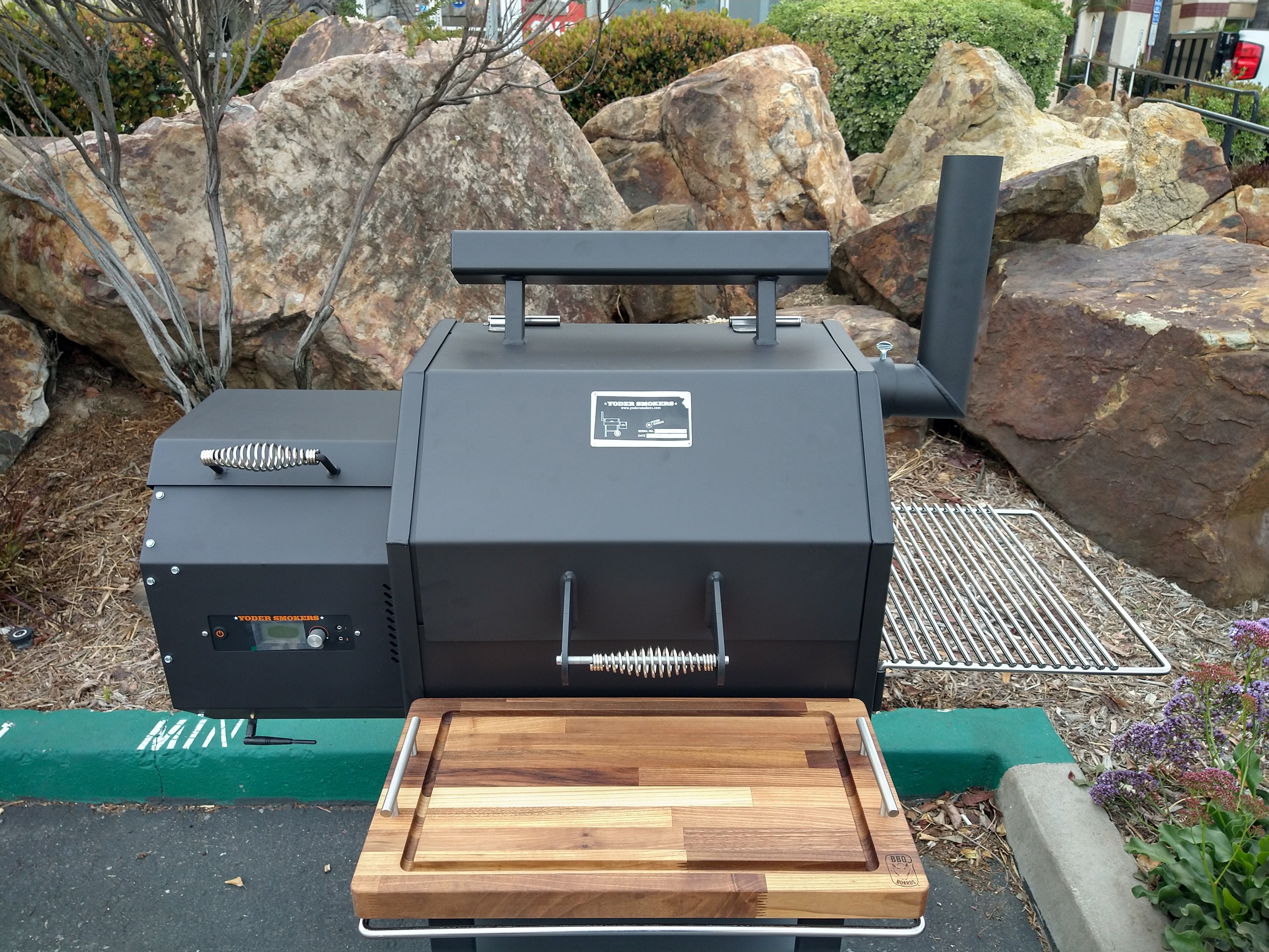 BBQ Boards®, Yoder YS480 Front Board