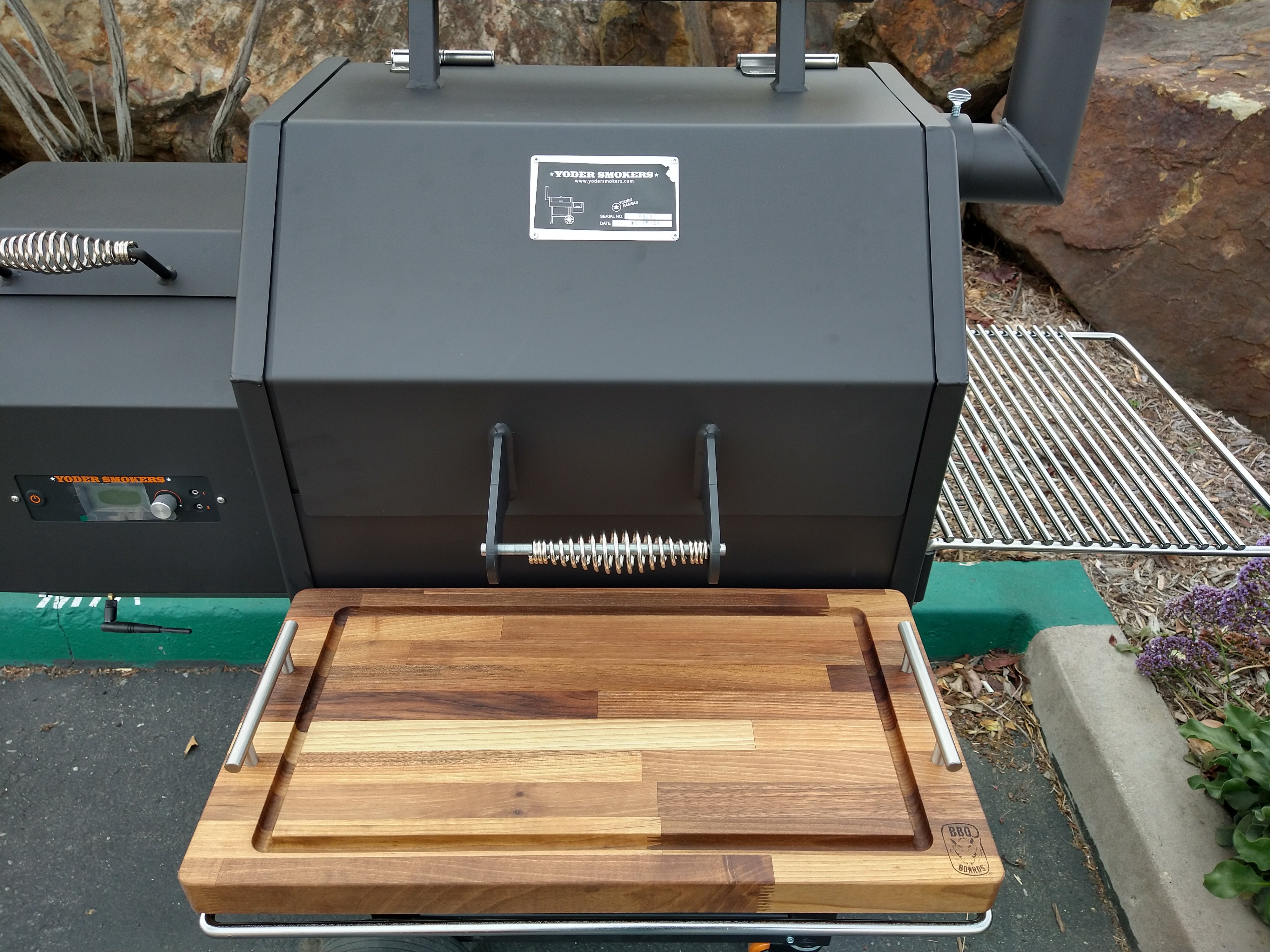 BBQ Boards, Yoder YS480 Front Board