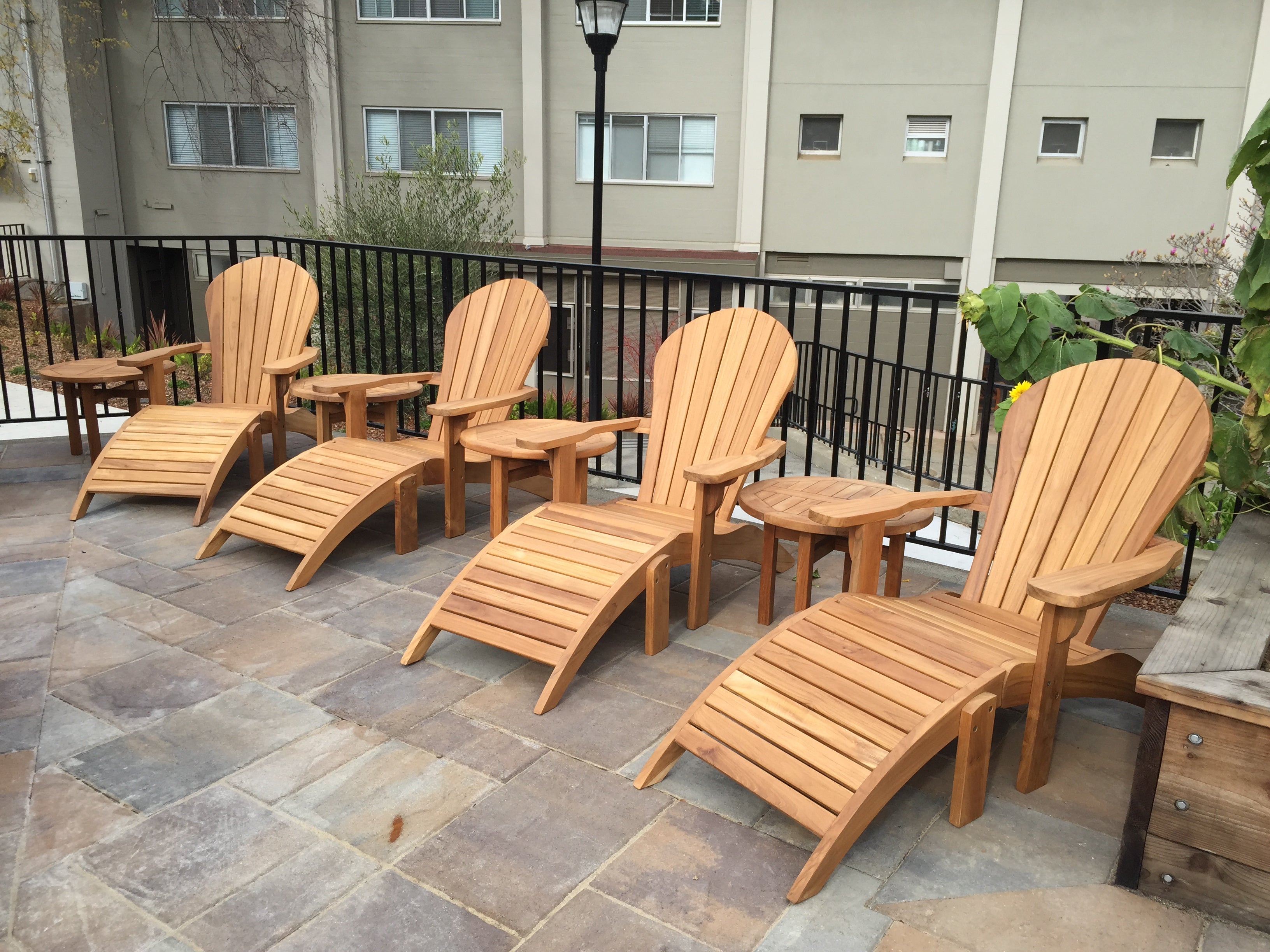 Teak Adirondack Chair By Classic Teak